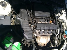 2001 HONDA CIVIC, WHITE, EX MODEL, 1.7L VTEC,  A26293